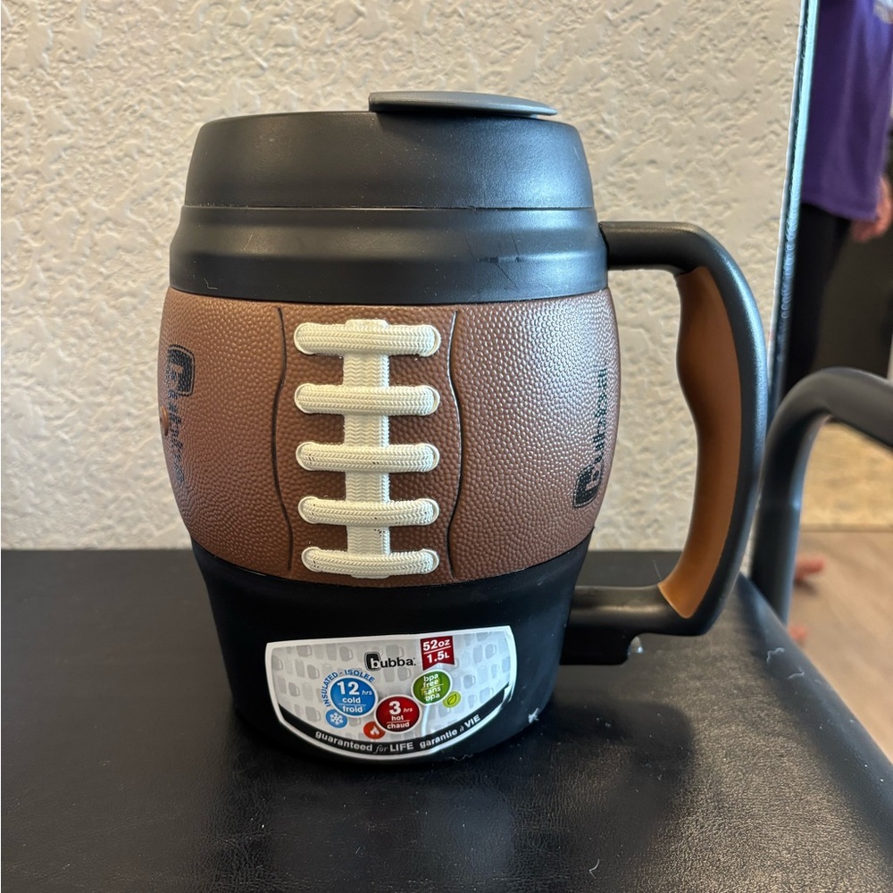 Bubba 52 oz Football Shaped Mug with Handle